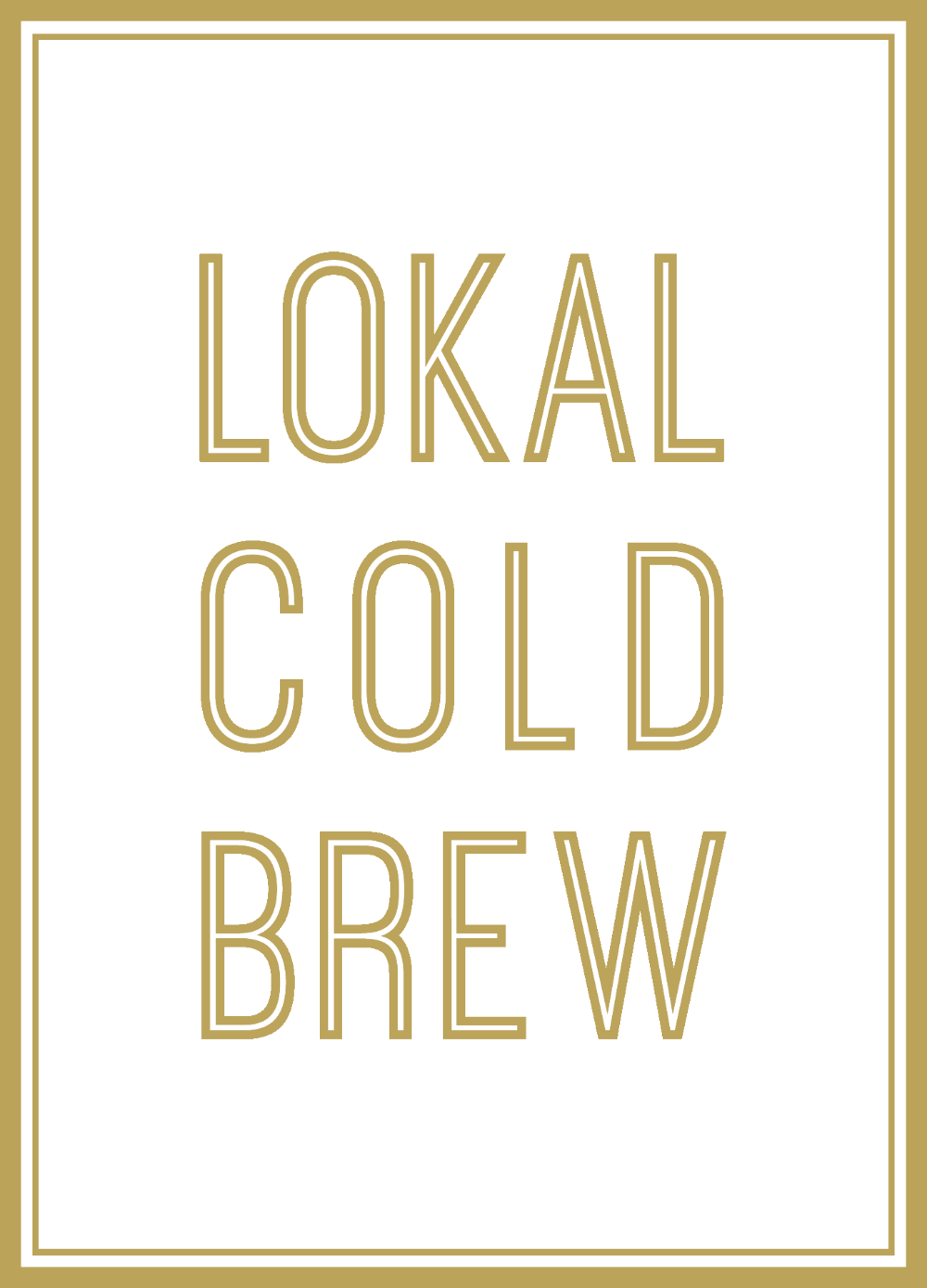 lokal cold brew 